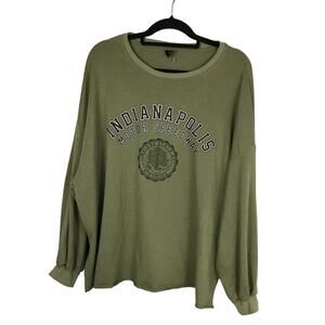 Dazy Woman’s Indianapolis Motor graphic Long Sleeve Sweatshirt XL